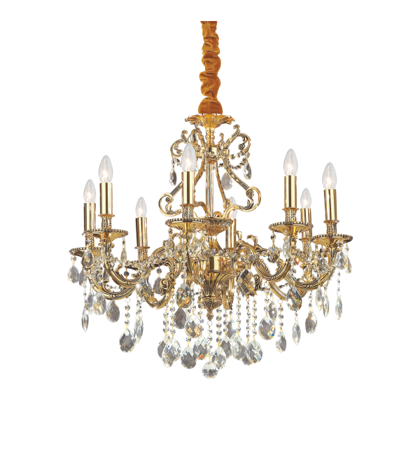 Светильник настенный Ideal Lux Gioconda AP2 Золото E14 060491