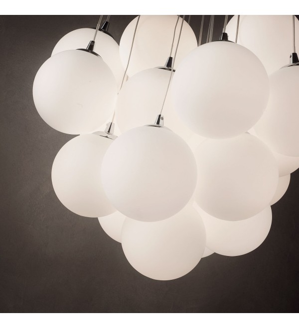 Люстра подвесная Ideal Lux Mapa Plus SP22 Белый E14 140230