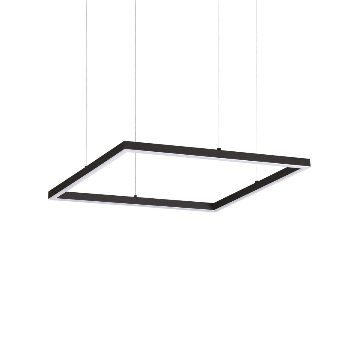 Люстра подвесная Ideal Lux Oracle Slim SP D050 Square On-Off Черный 3000К 259161