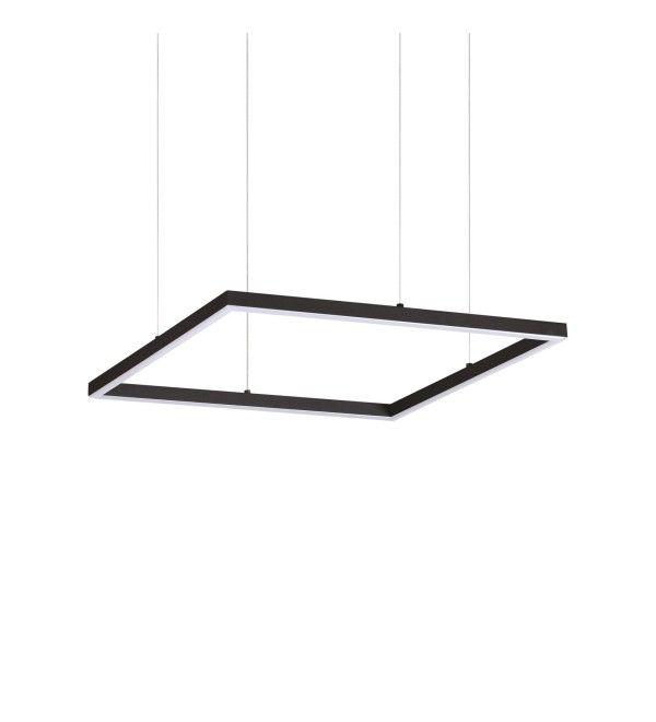 Люстра подвесная Ideal Lux Oracle Slim SP D050 Square On-Off Черный 3000К 259161