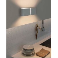 Светильник настенный Ideal Lux Clip AP2 Small Серебро E27 088273