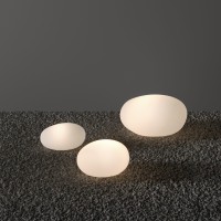 Светильник садово-парковый Ideal Lux Sasso PT1 D33 E27 Опал 161761