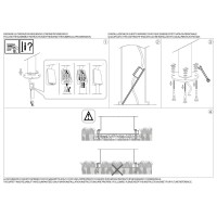 Светильник садово-парковый Ideal Lux Etere PT 4000К Антрацит LED 172439