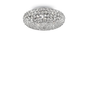 Люстра потолочная Ideal Lux King PL5 Хром G9 075419