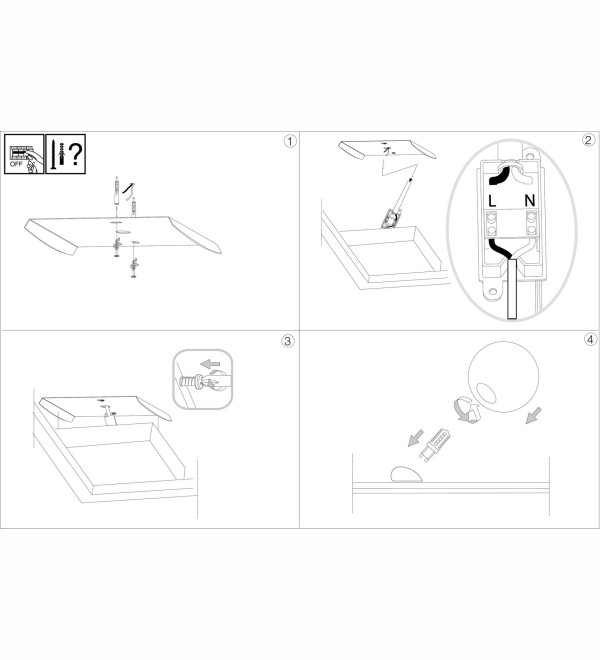 Люстра потолочная Ideal Lux Angolo PL3 Черный G9 284286