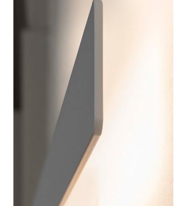 Светильник настенный Ideal Lux Zig Zag AP Round D54 3000K LED Черный 369495