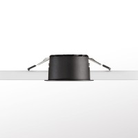 Светильник встраиваемый Ideal Lux TAG FI 7w LED 2700K Черный 344843