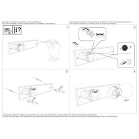 Светильник уличный Ideal Lux Rex-1 AP1 Белый E27 092393