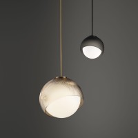 Светильник подвесной Ideal Lux Bloom SP1 D12 Латунь G9 366623
