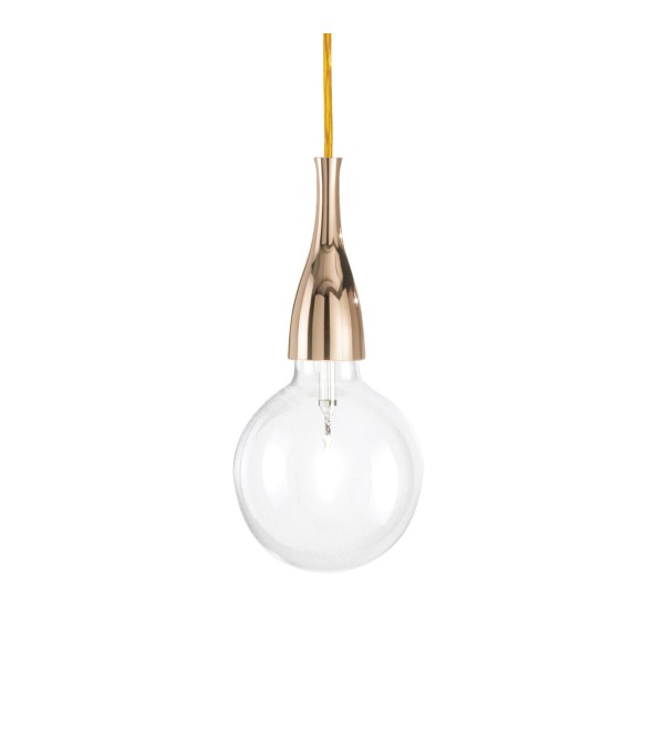 Светильник подвесной Ideal Lux Minimal SP1 Золото E27 009391