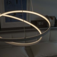 Люстра подвесная Ideal Lux Oz SP D080 On-Off 4000K Латунь LED 342450