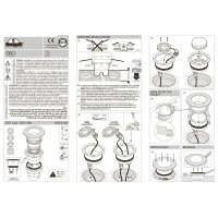 Светильник уличный Ideal Lux Way Gravity PT Round Big Черный GX53 120324