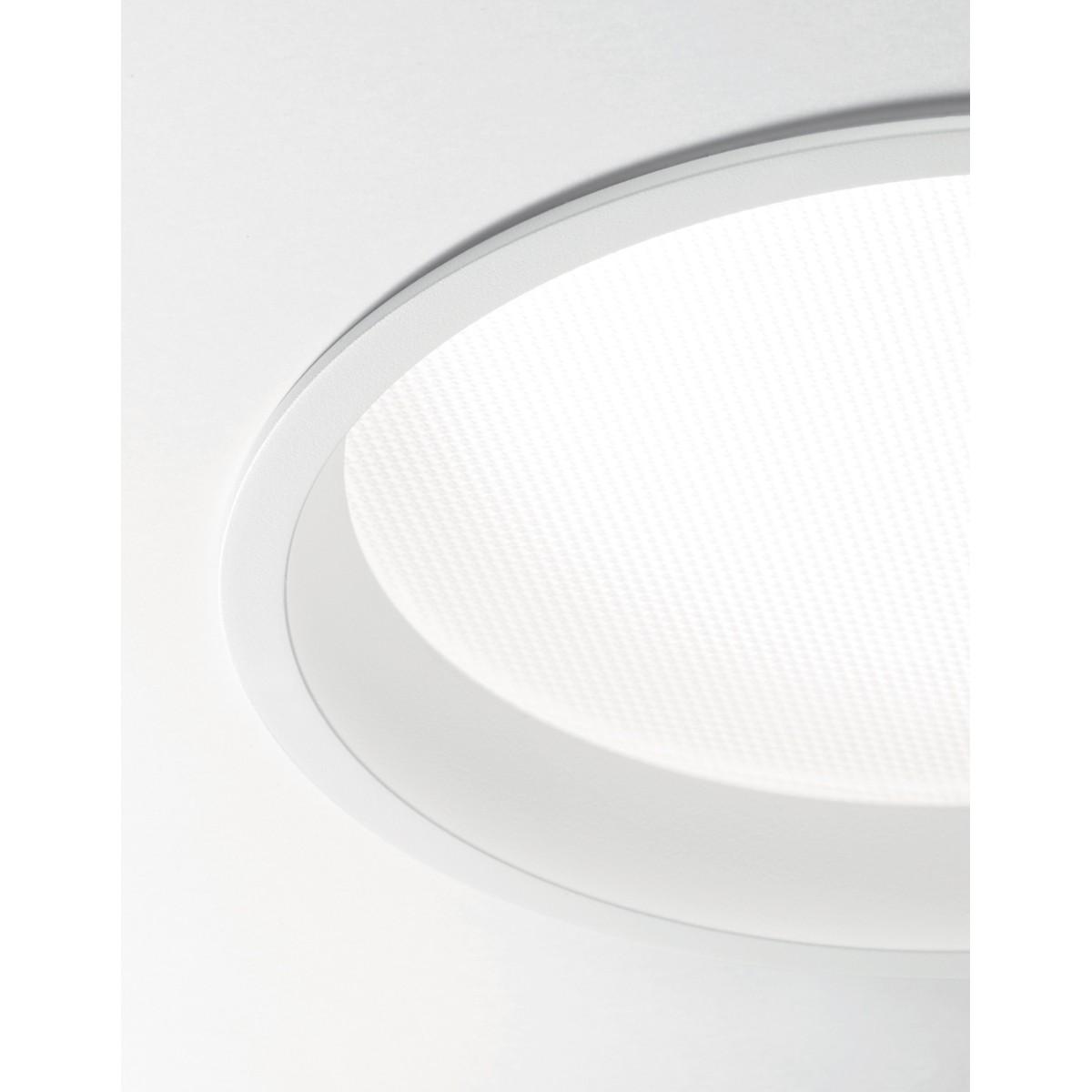 Светильник встраиваемый Ideal Lux Deep FI D103 10Вт 1350Лм 3000К IP44 LED 230В Белый Алюминий Не диммируемый 249018