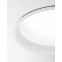 Светильник встраиваемый Ideal Lux Deep FI D103 10Вт 1350Лм 3000К IP44 LED 230В Белый Алюминий Не диммируемый 249018