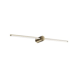 Светильник настенный Ideal Lux Essence AP Round D075 Латунь 3000К 327792