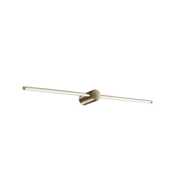 Светильник настенный Ideal Lux Essence AP Round D075 Латунь 3000К 327792