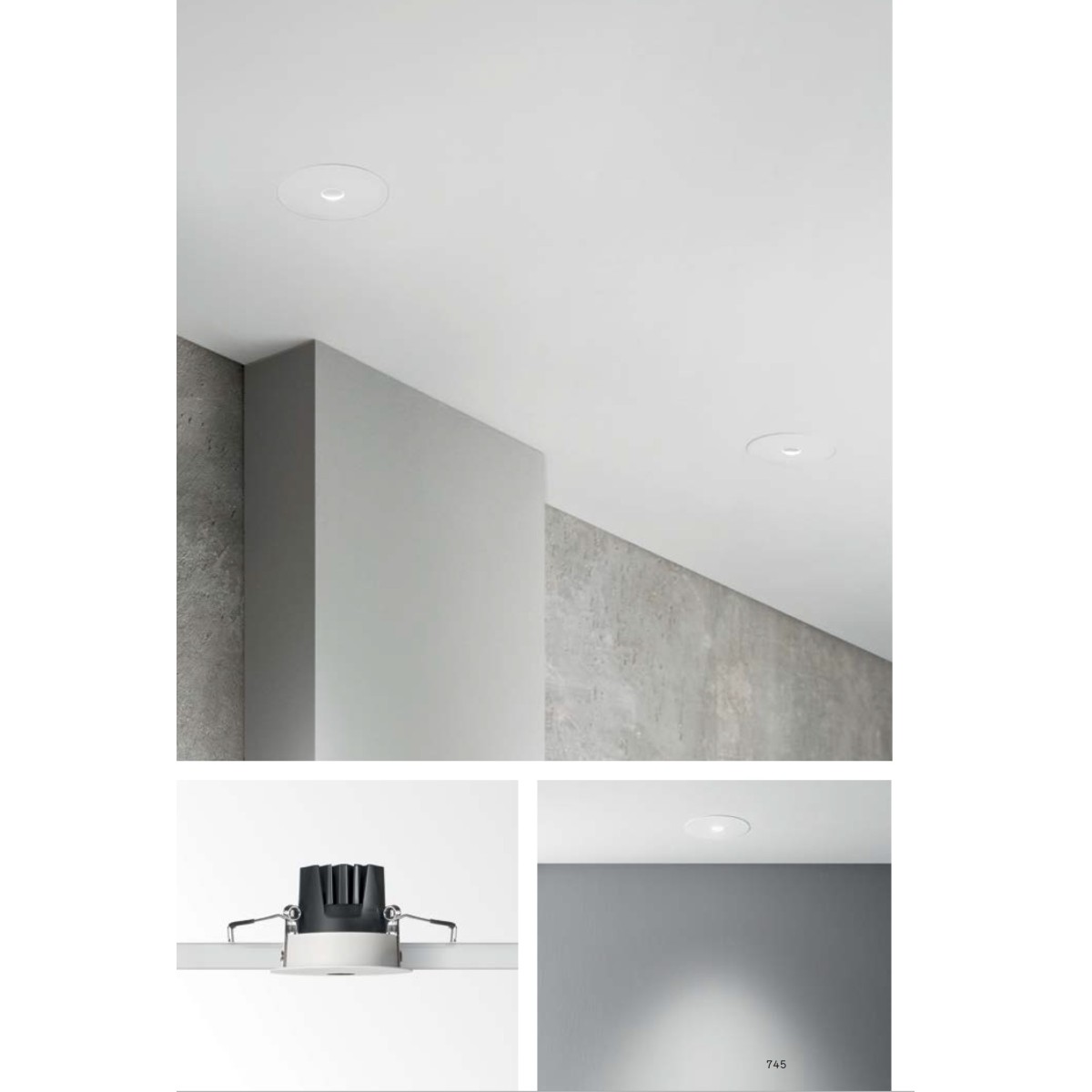 Светильник встраиваемый Ideal Lux Infinity FI Trim 07W 3000K LED Черный 355702