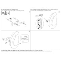 Светильник настенный Ideal Lux Gingle AP D40 Белый 3000К LED 196220
