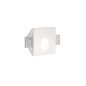 Светильник встраиваемый Ideal Lux Walky-3 FI Белый Гипс 3000К 249834