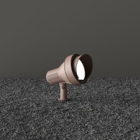 Прожектор уличный грунтовый Ideal Lux Terra PR1 Small Антрацит GU10 033037