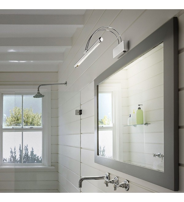 Светильник настенный Ideal Lux Bow AP D26 Античная латунь LED 3000К 121338