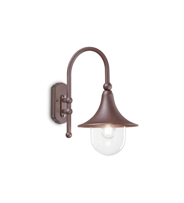 Светильник уличный Ideal Lux Cima AP1 Кофе E27 246826