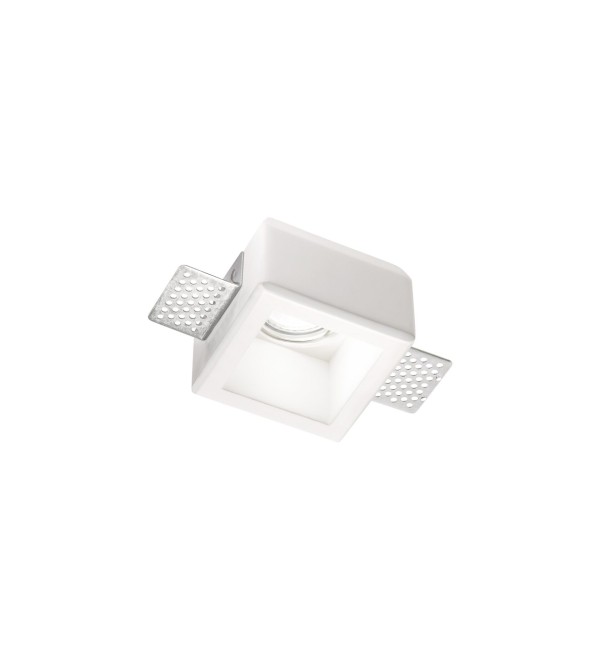 Светильник встраиваемый Ideal Lux Samba FI D55 Square Белый гипс GU10 229997