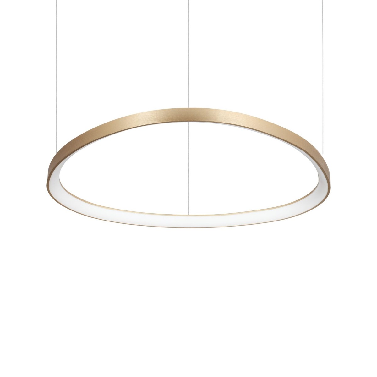 Люстра подвесная Ideal Lux Gemini SP D081 On-Off 2700K Латунь LED 341606