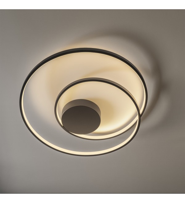 Светильник потолочный Ideal Lux Oz PL D100 LED 3000K Латунь 365022
