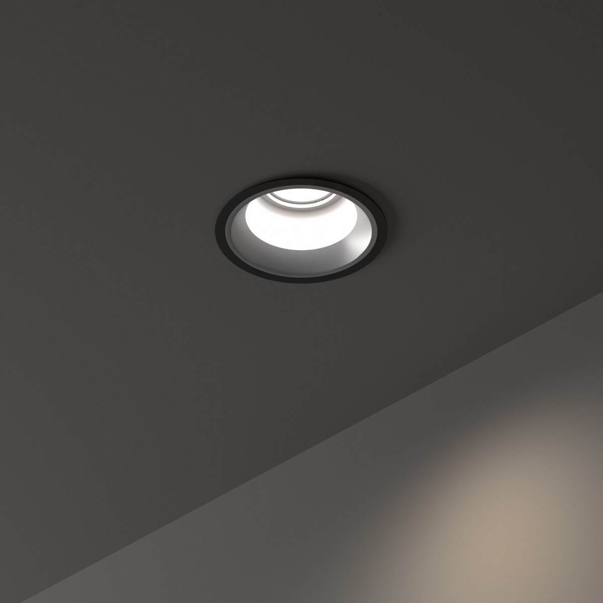 Светильник встраиваемый Ideal Lux Off FI 28W 4000K LED Черный 266589