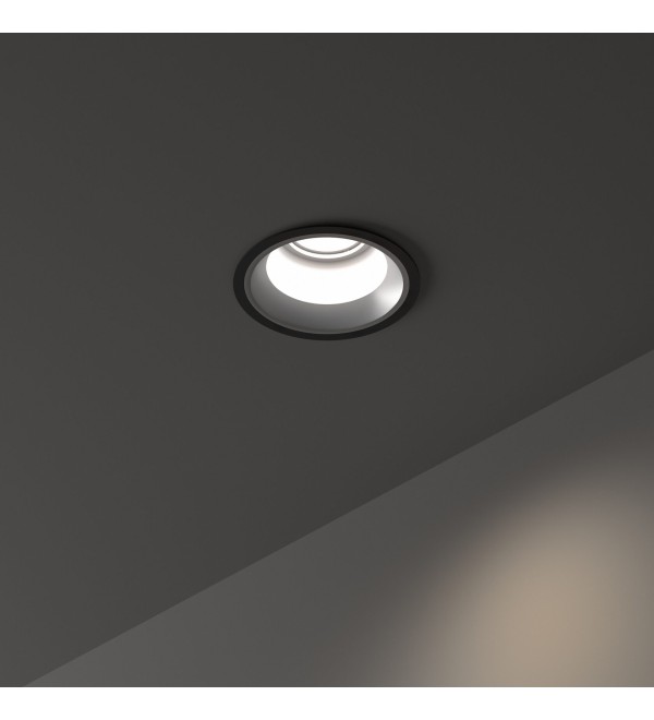 Светильник встраиваемый Ideal Lux Off FI 28W 4000K LED Черный 266589