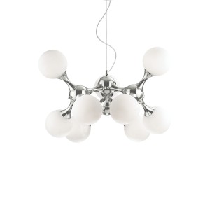 Люстра подвесная Ideal Lux Nodi SP9 Белый E14 082059