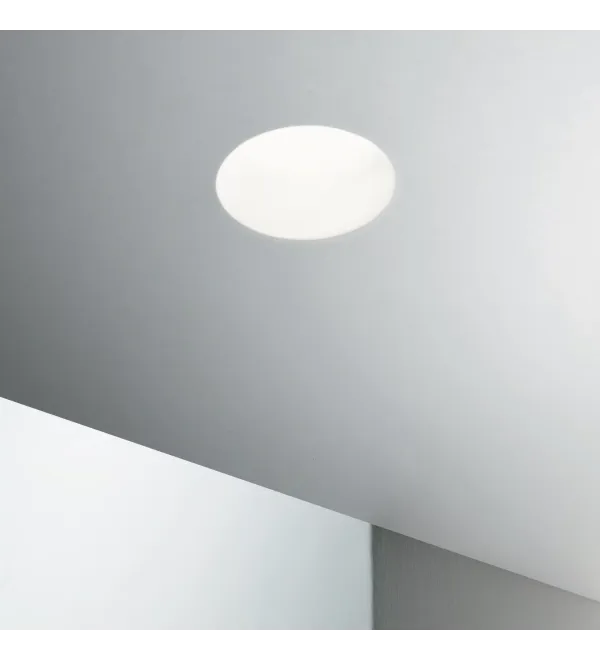 Светильник встраиваемый Ideal Lux Samba FI D60 Square Белый гипс GU10 150291