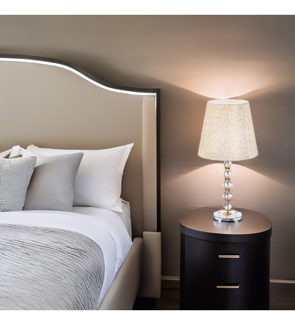 Лампа настольная Ideal Lux Queen TL1 Big Золото E27 077758