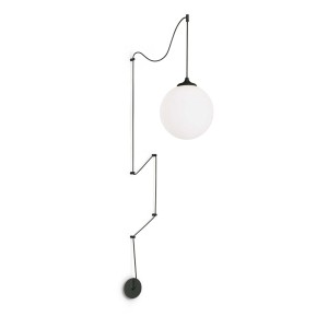Светильник подвесной Ideal Lux Boa SP1 D30 E27 Черный 160856