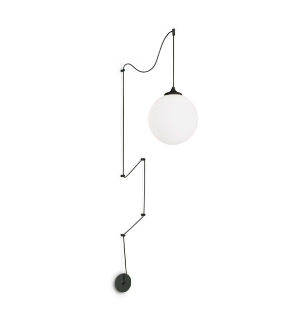 Светильник подвесной Ideal Lux Boa SP1 D30 E27 Черный 160856