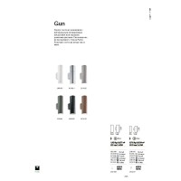 Светильник уличный Ideal Lux Gun AP2 Small Алюминий GU10 033013