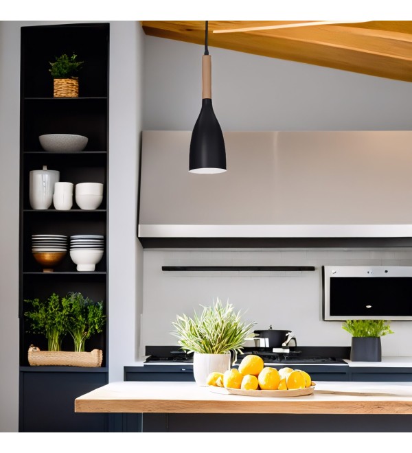 Светильник подвесной Ideal Lux Manhattan SP1 Черный E14 110752