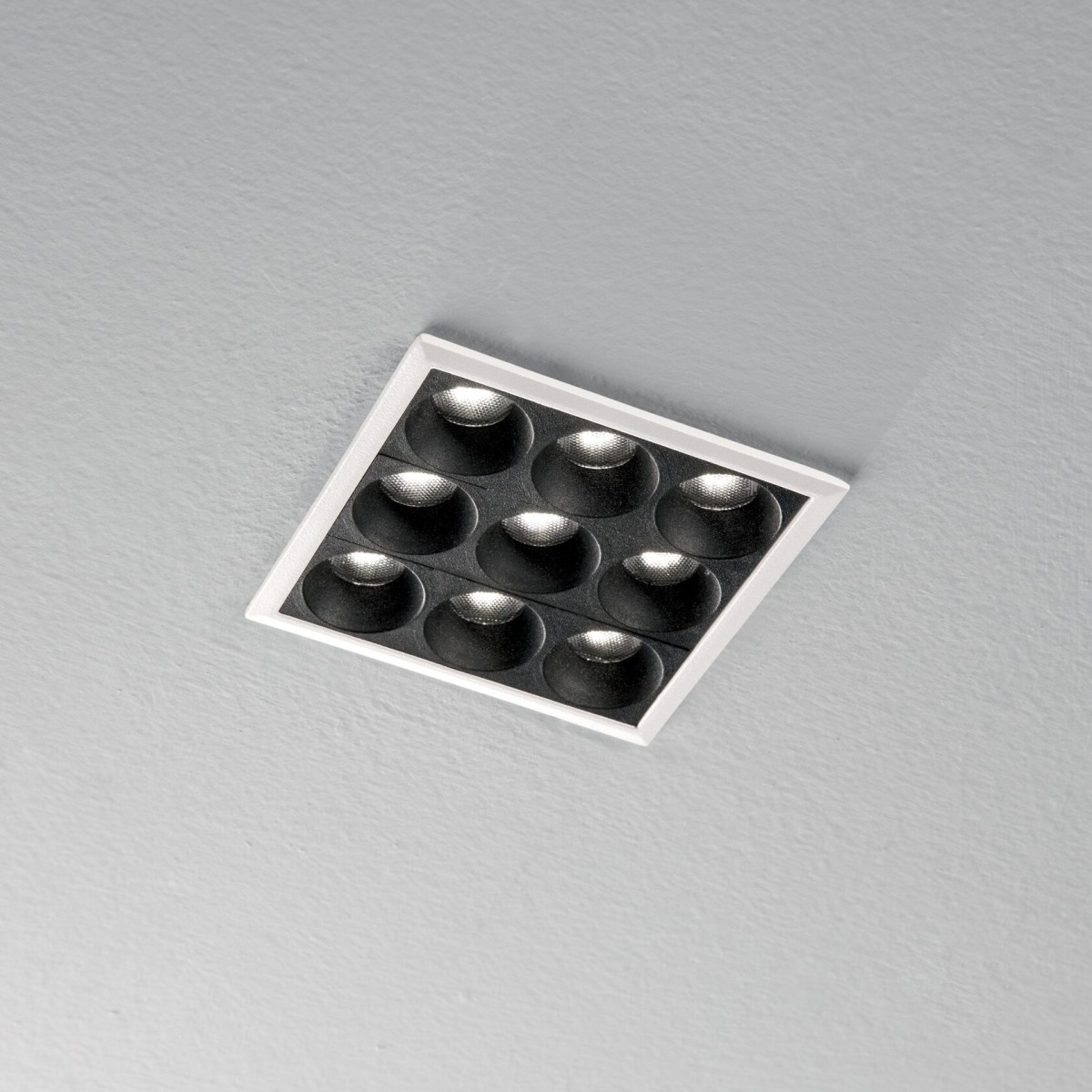 Светильник встраиваемый Ideal Lux Lika FI Slim Square 10W 3000K LED Белый 367286