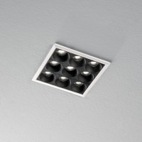 Светильник встраиваемый Ideal Lux Lika FI Slim Square 10W 3000K LED Белый 367286