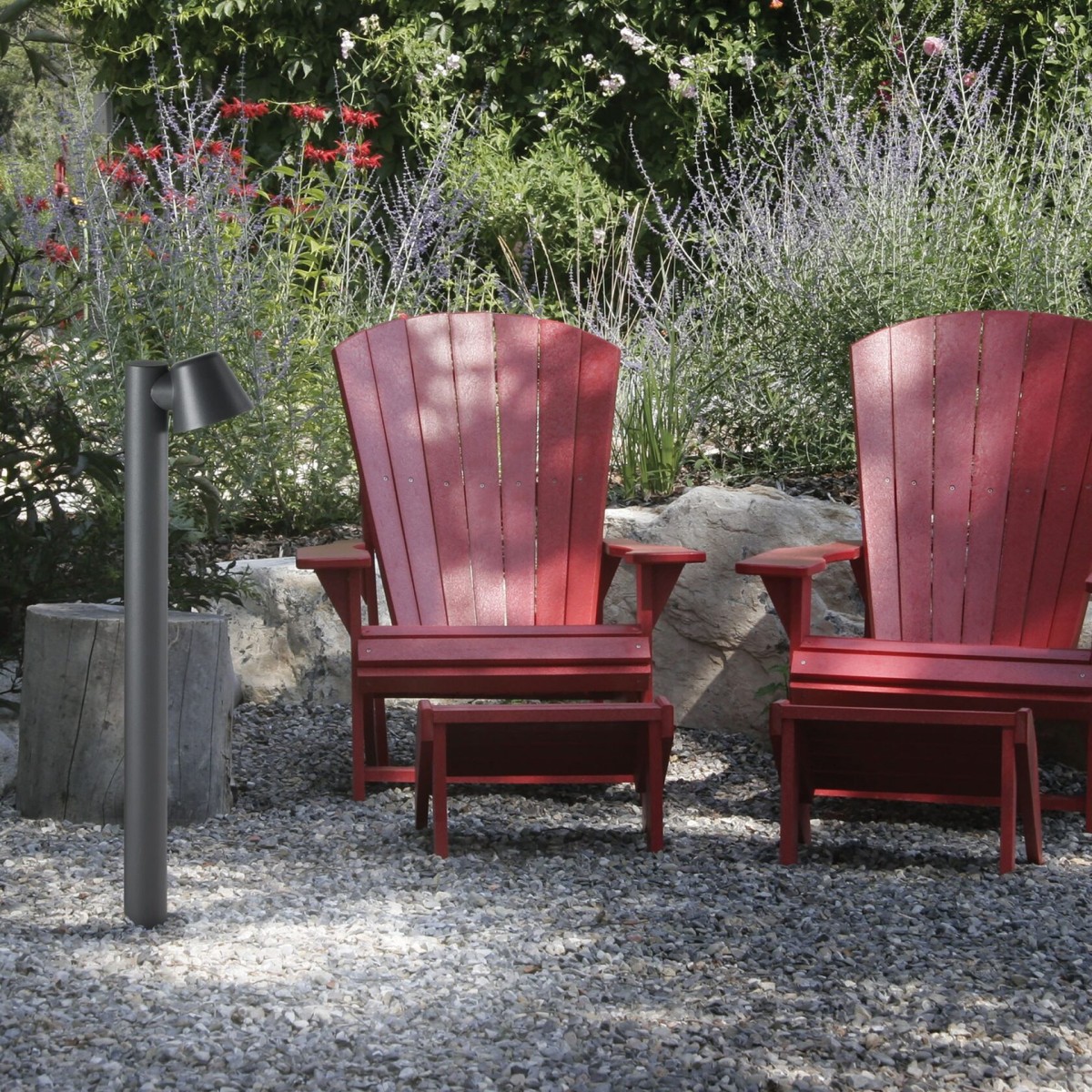 Светильник садово-парковый Ideal Lux Gas PT1 Кофе GU10 213101
