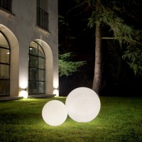 Светильник садово-парковый Ideal Lux Doris PT1 D48 Эффект гранита E27 195483