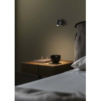 Светильник настенный Ideal Lux Bean AP Square Никель 3000К 260679