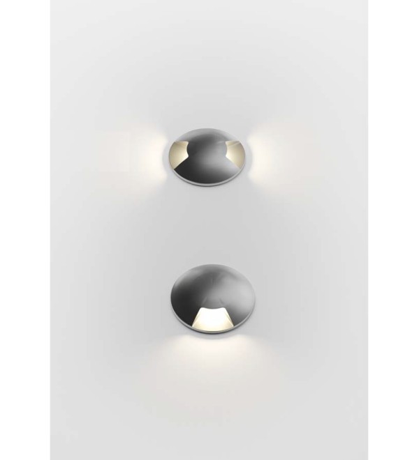 Светильник уличный встраиваемый Ideal Lux Rocket FI D9.0 Double 4000K LED Сталь 122021