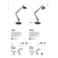 Лампа настольная Ideal Lux Wally TL1 Белый E27 193991