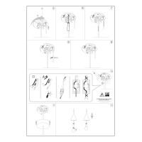 Светильник подвесной Ideal Lux Cocktail SP1 Small Белый E14 074337