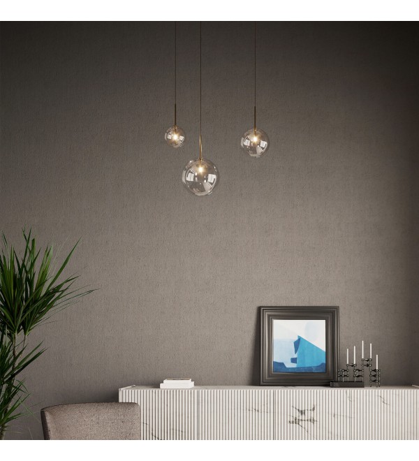 Светильник подвесной Ideal Lux Equinoxe SP1 D20 Латунь G4 277387