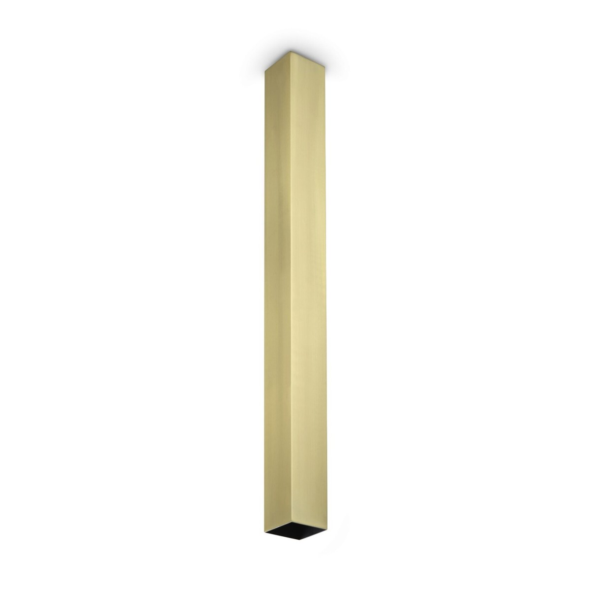 Светильник потолочный Ideal Lux Look PL1 Square D60 H750 GU10 Латунь 353852