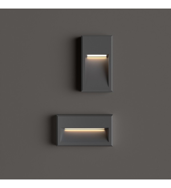 Светильник уличный Ideal Lux FEBE-2 AP Антрацит 3000К 268354