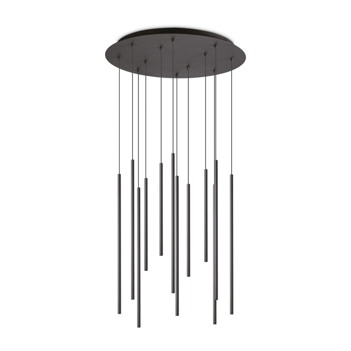 Люстра подвесная Ideal Lux Look SP12 2700K Черный 2700К 341095